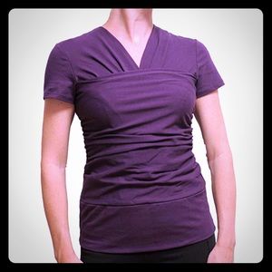 Vija Design Baby Wearing Top Plum size M Maternity